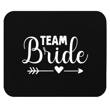 Discover Team Bride Wedding Party Mouse Pads