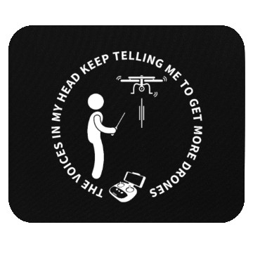 Discover Quadcopter Get More Drones Funny Drone Pilot Mouse Pads
