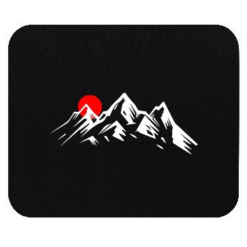 Discover Mountain sun Mouse Pads