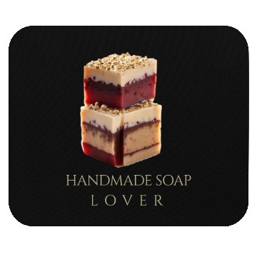 Discover Handcrafted German chocolate cake Soap Mouse Pads
