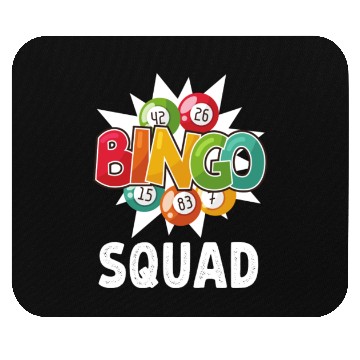 Discover Bingo Squad Mouse Pads