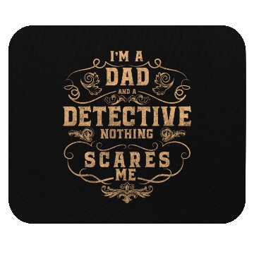 Discover Sniffer Magnifying Glass Crime Sherlock Mouse Pads