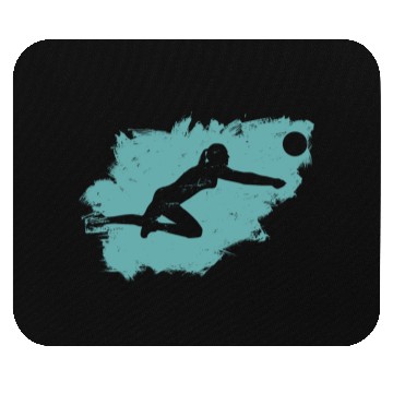 Discover Volleyball Beach Grunge Vintage Mouse Pads