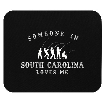 Discover Someone In South Carolina Loves Me Mouse Pads