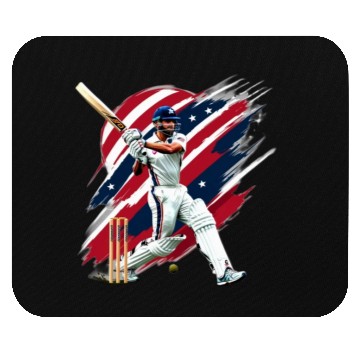 Discover US CRICKET LOVE Mouse Pads