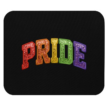 Discover Pride Embroidered Sequisn Effect Mouse Pads