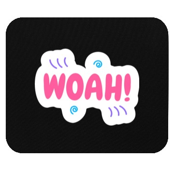 Discover woah surprise Mouse Pads