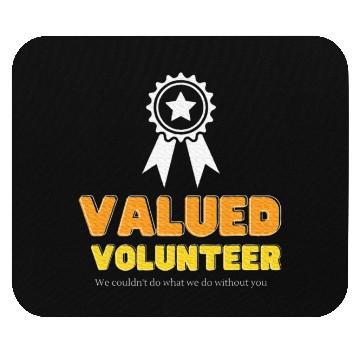 Discover Volunteer Appreciation Ribbon Mouse Pads