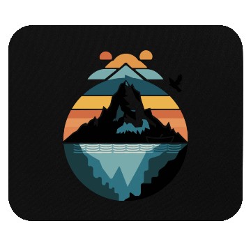 Discover The Mountains Are Calling Classic Mouse Pads
