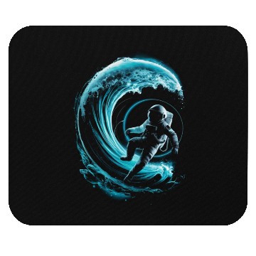 Discover Space Surfing Classic Mouse Pads