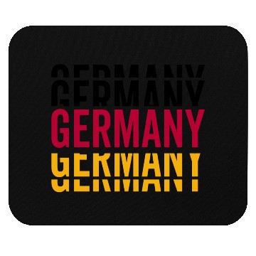 Discover Germany German Lettering National Team Mouse Pads