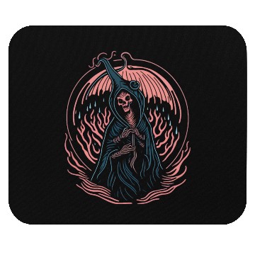 Discover Ghost Tatoo Drawing Mouse Pads