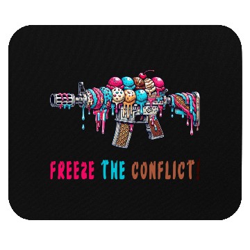 Discover Conflict freeze ice cream Mouse Pads