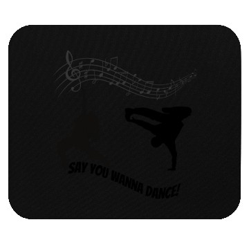 Discover Street Dance Graphic Mouse Pads – Music and Dance