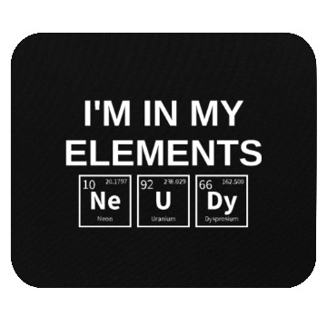 Discover Elemental Harmony periodic table Mouse Pads