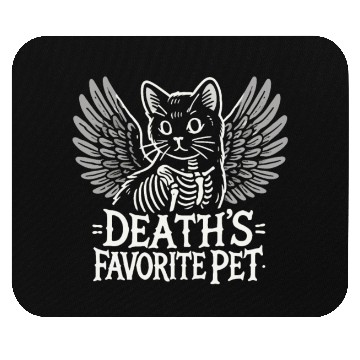 Discover Gothic Emo Cat Design For Cat Lovers And Mouse Pads