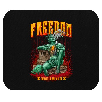 Discover statue of liberty smoking #1 Mouse Pads