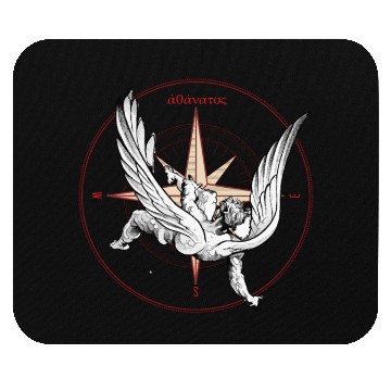 Discover Athanatos - Fallen Angel Mouse Pads