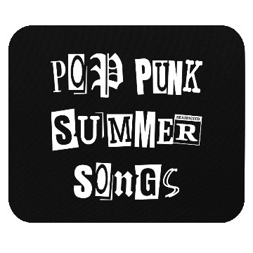 Discover Pop Punk Summer Song Mouse Pads