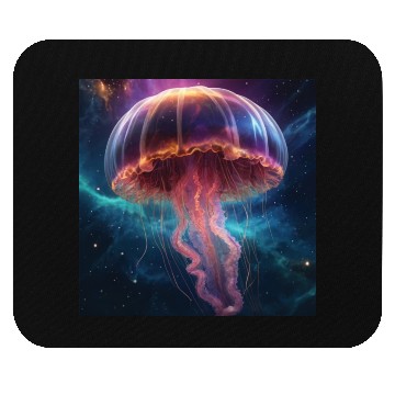 Discover Cosmic Jellyfish Dance Mouse Pads
