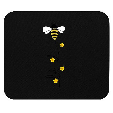 Discover Let it bee Mouse Pads