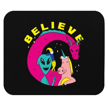 Discover Funny Alien Ufo Extraterrestrials Lover Gift Mouse Pads