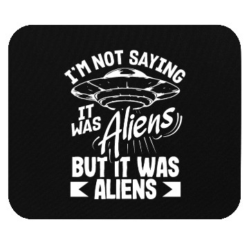 Discover Funny Alien Ufo Extraterrestrials Lover Gift Mouse Pads