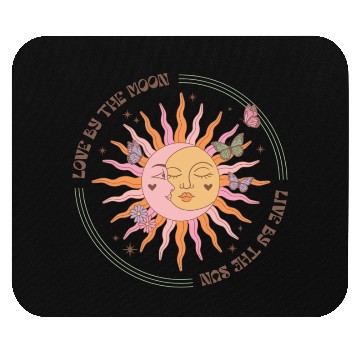 Discover Love By The Moon, Live By The Sun Mouse Pads