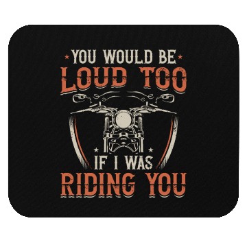 Discover Cheeky Motorcycle Mouse Pads