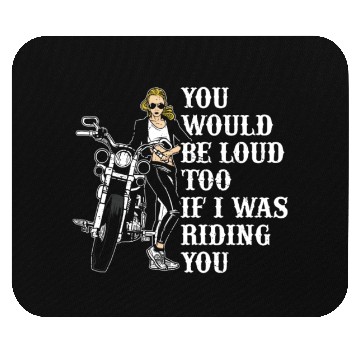 Discover Cheeky Motorcycle Mouse Pads