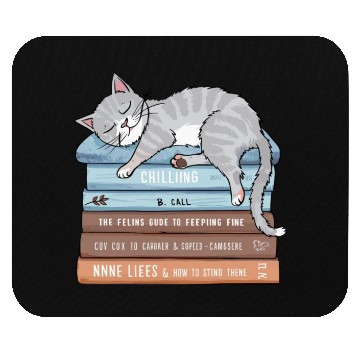 Discover How to Chill Like a Cat Classic Mouse Pads