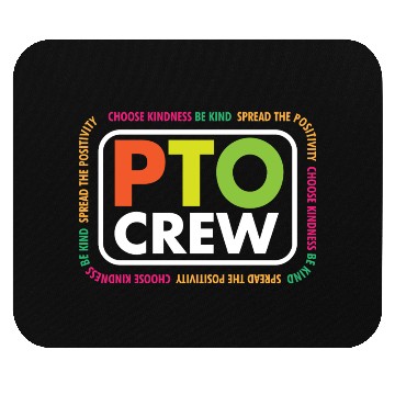 Discover PTO Crew School Volunteer Parent Teacher Mouse Pads