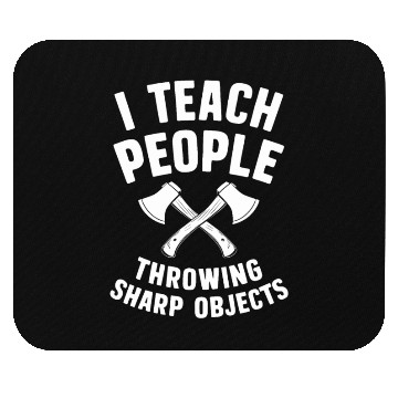 Discover Axe Throwing Enthusiasts Championship Precision Mouse Pads