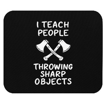 Discover Axe Throwing Enthusiasts Championship Precision Mouse Pads