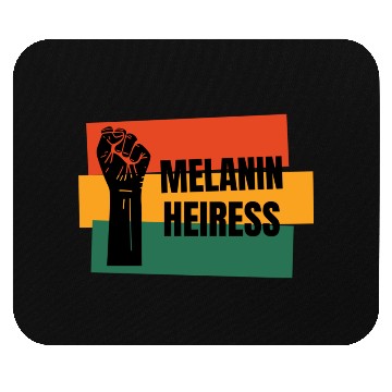Discover Melanin Heiress Mouse Pads