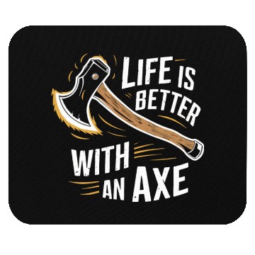 Discover Axe Throwing Enthusiasts Championship Precision Mouse Pads