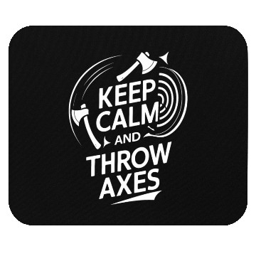 Discover Axe Throwing Enthusiasts Championship Precision Mouse Pads