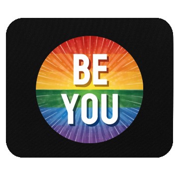Discover LGBTQ Be You Mouse Pads
