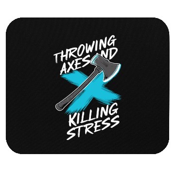 Discover Axe Throwing Enthusiasts Championship Precision Mouse Pads