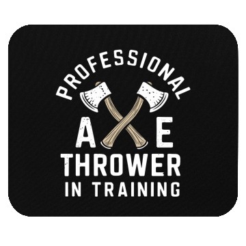 Discover Axe Throwing Enthusiasts Championship Precision Mouse Pads