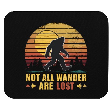 Discover Bigfoot Hide-and-seek champ, eternal wanderer Mouse Pads
