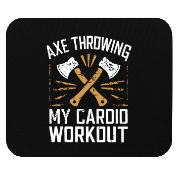 Discover Axe Throwing Enthusiasts Championship Precision Mouse Pads