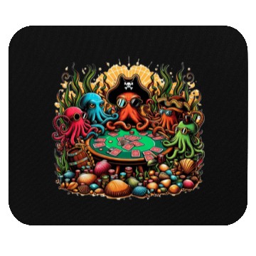Discover Octopus Card Table Mouse Pads