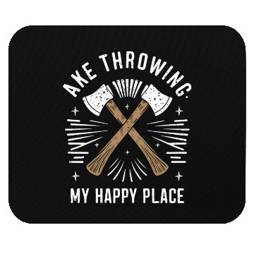 Discover Axe Throwing Enthusiasts Championship Precision Mouse Pads