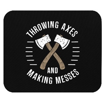 Discover Axe Throwing Enthusiasts Championship Precision Mouse Pads