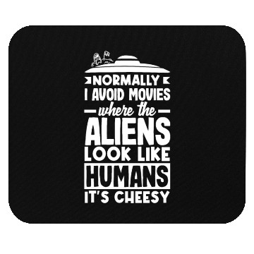 Discover Funny Alien Ufo Extraterrestrials Lover Gift Mouse Pads