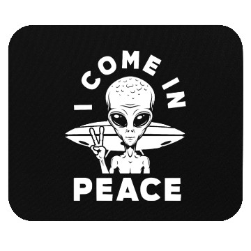Discover Funny Alien Ufo Extraterrestrials Lover Gift Mouse Pads