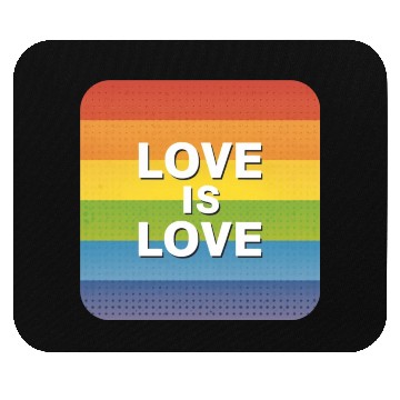 Discover LGBTQ Love is Love Mouse Pads
