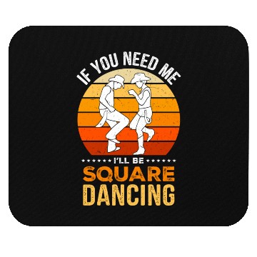 Discover Western Square Dancing Design for a Square Dancer Mouse Pads