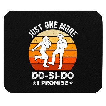 Discover Western Square Dancing Design for a Square Dancer Mouse Pads